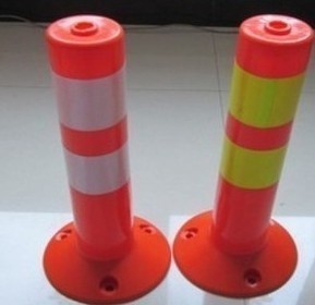 【塑胶交通设施警示柱模具,反光路锥模具,交通设备模具】价格,厂家,图片,塑料模,台州市大来塑模-