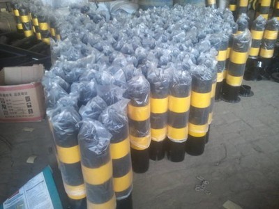 【厂家直销钢管防护桩 公路防撞桩 114*500烤漆反光路桩 2mm足厚款】价格,厂家,图片,防撞设施,深圳市任华交通设施-